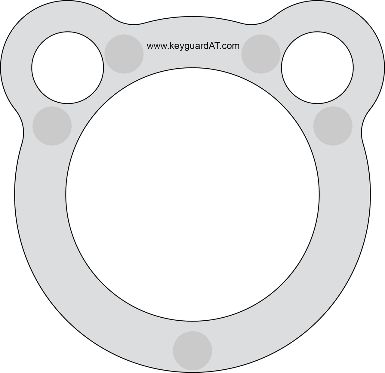 AbleNet BIGtrack 2 Keyguard (#510)