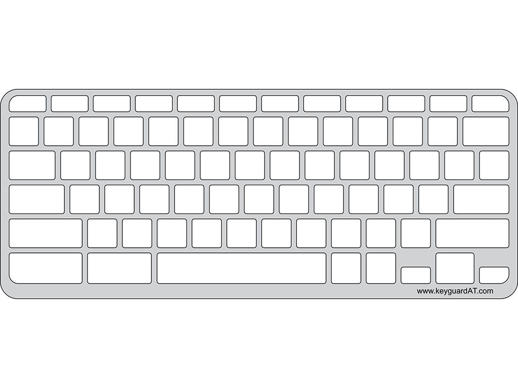 Keyguard for the Acer C720 Chromebook.