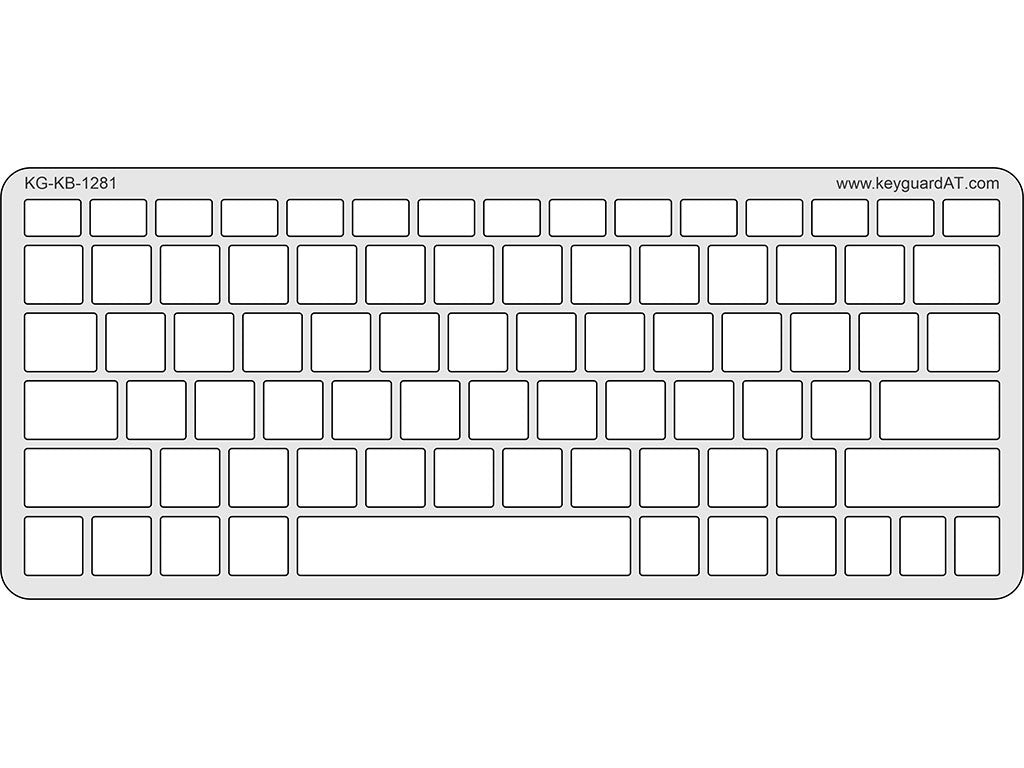 Keyguard for AmazonBasics Bluetooth Keyboard for Apple devices