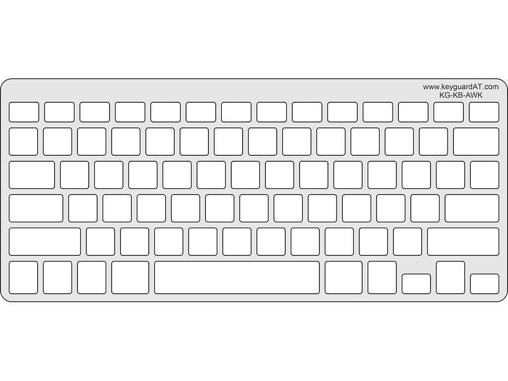 Keyguard for Apple Wireless Keyboard