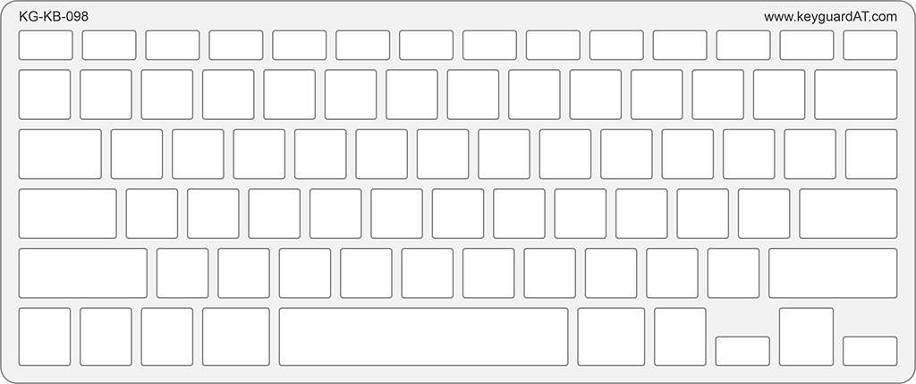 Arteck HW098 Keyboard Keyguard