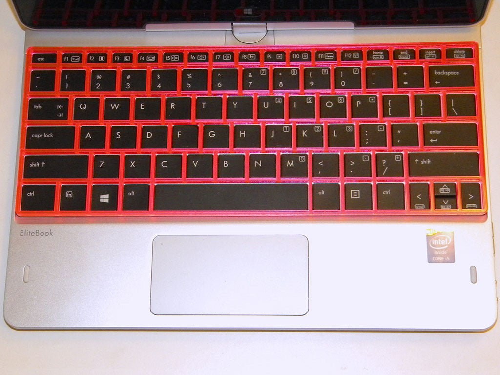 Keyguard made in Flamingo semi-transparent red