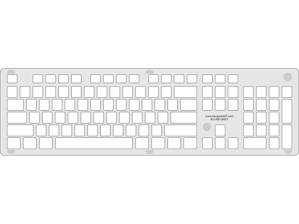 MACALLY QKEY Keyboard Keyguard
