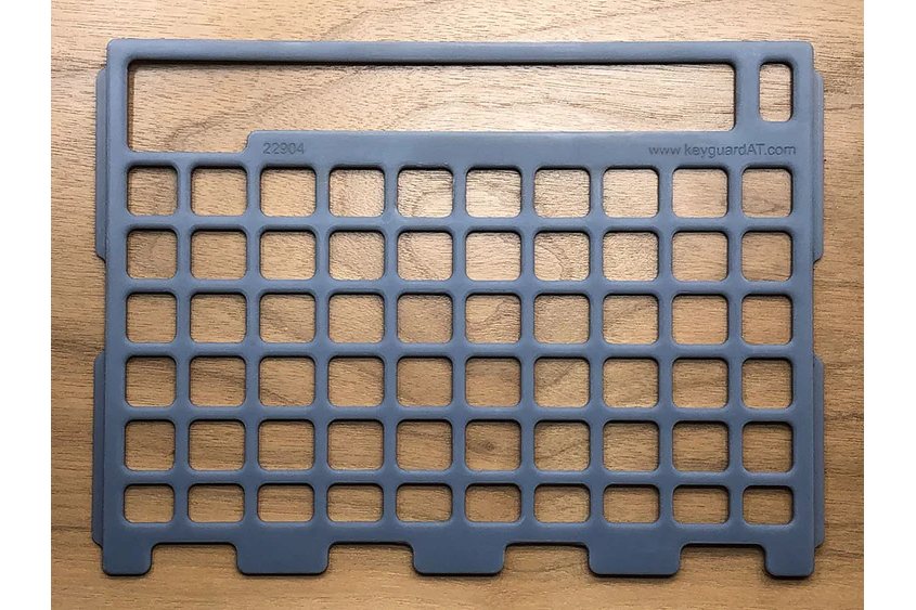 3D Printed Keyguards – Keyguard Assistive Technology
