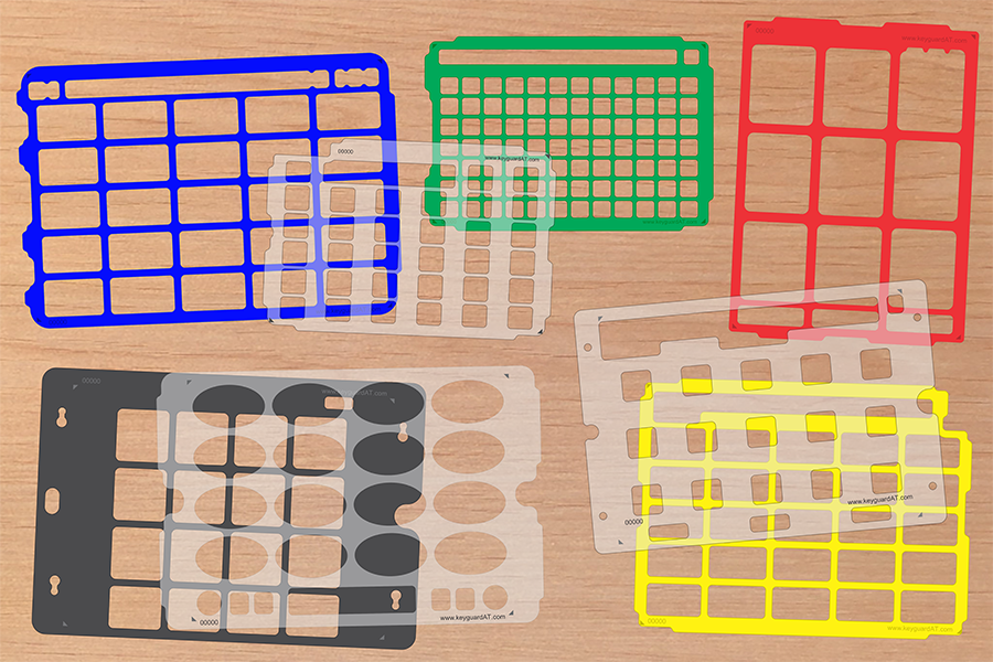What's a Custom Keyguard? – Keyguard Assistive Technology