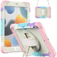 ArmorGuard Pro with rotating handstrap in blue (iPad 7th-9th Gen 10.2" version shown)
