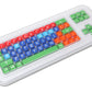 Clevy Injection-molded keyguard on the Clevy Keyboard