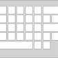 Keyguard layout for Dura Gadget keyboard