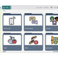 Keyguard on the Lingraphica Talk app