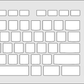 Keyguard for the Logitech K740 Illuminated keyboard.