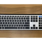 1/8" thick keyguard on the Arteck HB192 keyboard