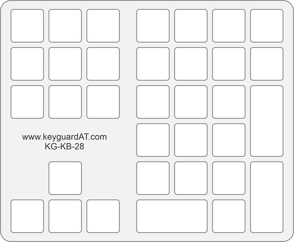 Doohoeek 7-column Keypad Keyguard