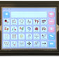 Grid for iPad keyguard with magnetic attachment (only fits certain iPad cases).