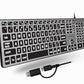 MacallyWired Large Print Keyboard Keyguard