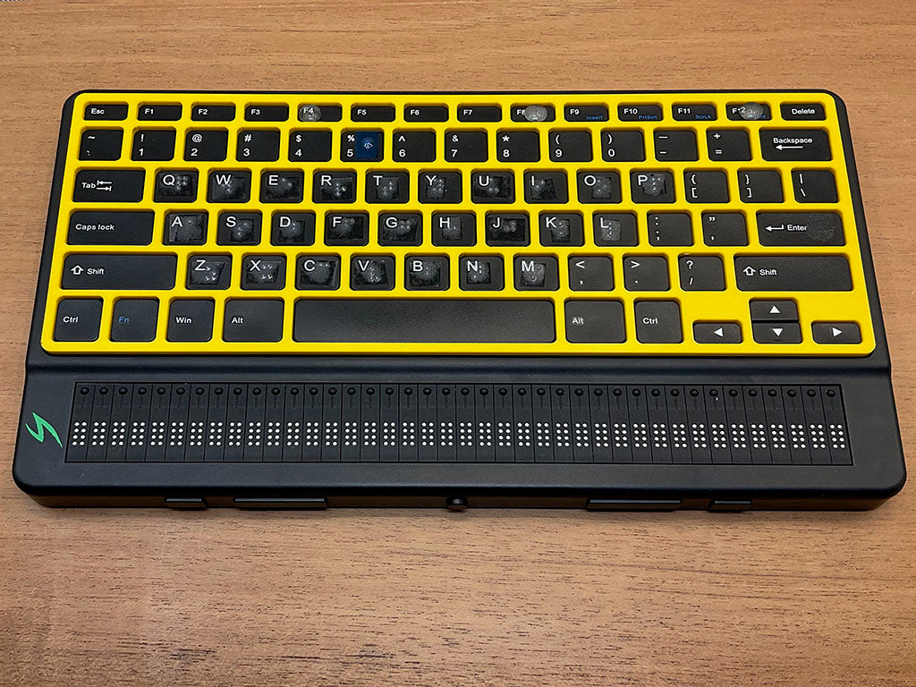 Humanware Mantis Q40 Braille Keyboard Keyguard